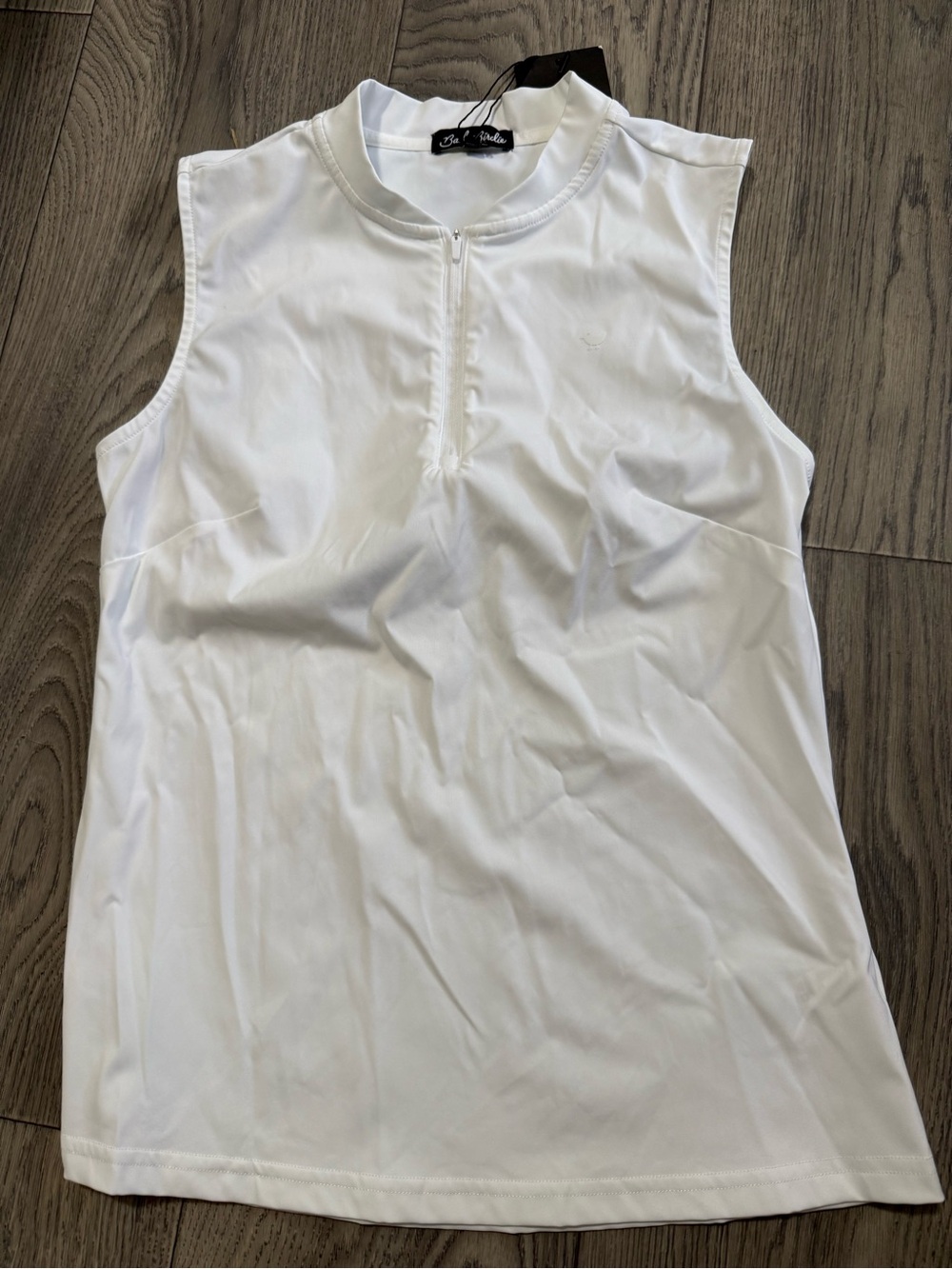 Bad Birdie Blade SL Sleeveless Golf Polo - Brilliant White - Size S